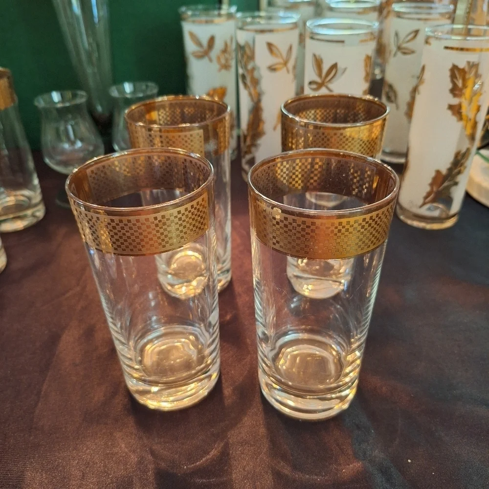 Vintage highball glass